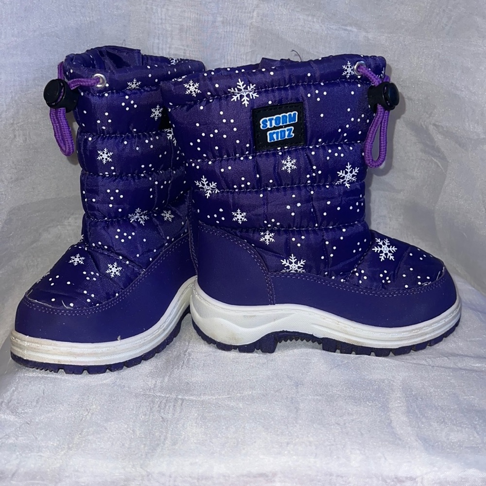 Storm Kidz Toddler Snow Boots, size 7